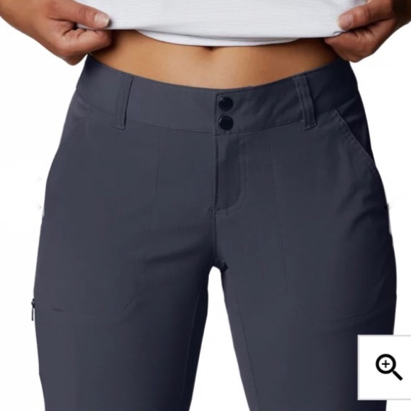 Columbia Sportswear Ladies sz 12 converible pants. Lightweight, water repellent. - Picture 6 of 16